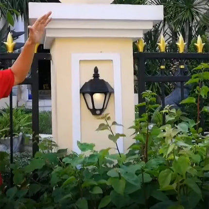 Applique murale solaire LED étanche à induction pour éclairage extérieur et jardin — LZ4X9P