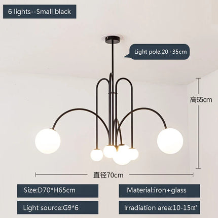 Suspension design postmoderne pour intérieur élégant — LZ4X9Q
