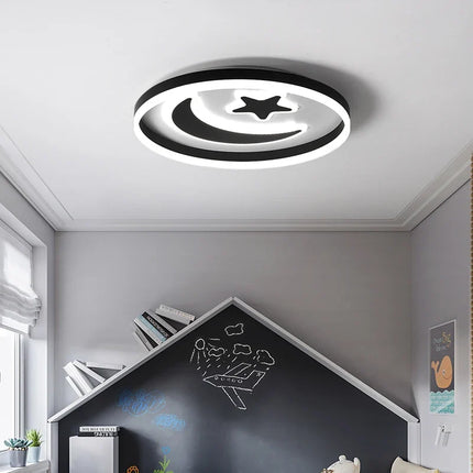 Plafonnier LED moderne simple avec luminosité dimmable — LZ7XQ2