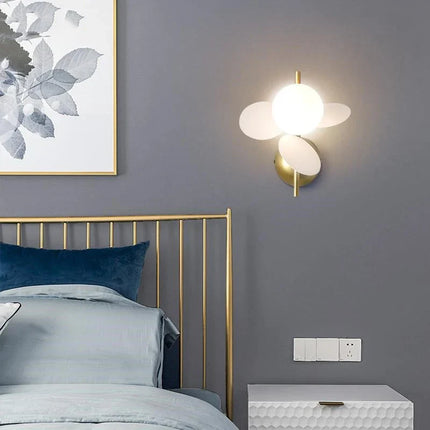Applique murale créative en forme de feuilles pour chambre d’enfant — LZ4P9XQ