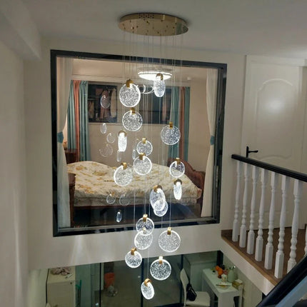 Lustre en cristal pour intérieur moderne et élégant — LZ4X9Q2