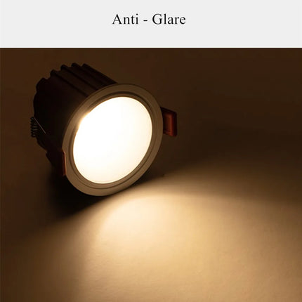 Spot LED encastré en aluminium anti-éblouissement pour intérieur — LZ4X9P