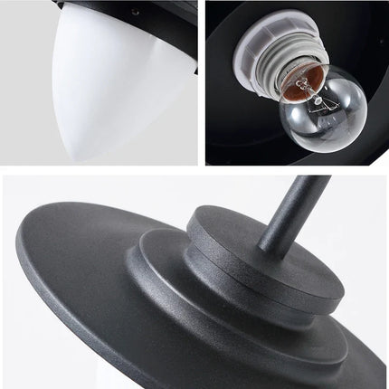 Lampadaire de jardin moderne en aluminium pour pelouse extérieure — LZ7D9Q