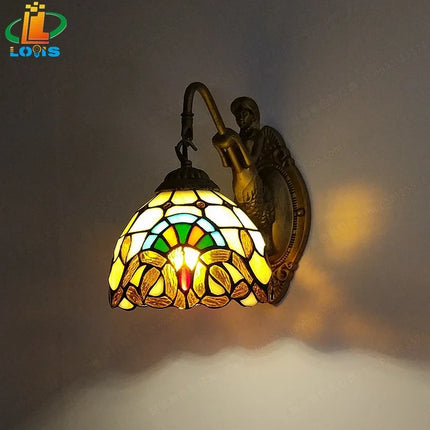 Applique murale LED décorative au style baroque européen — LZ4X9T1