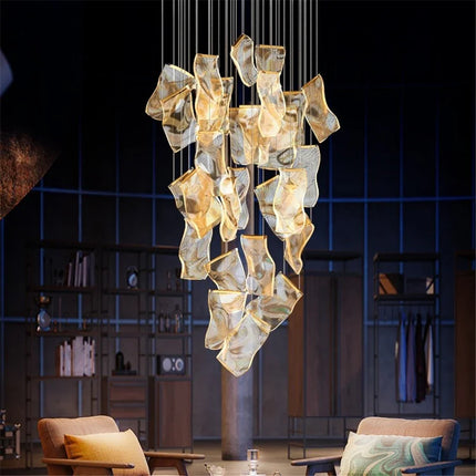 Lustre LED moderne pour escalier et boutique de vêtements — LZ4X9Q2