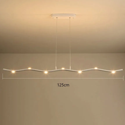 Suspension LED design post-moderne à courbe simple — LZ4X9T