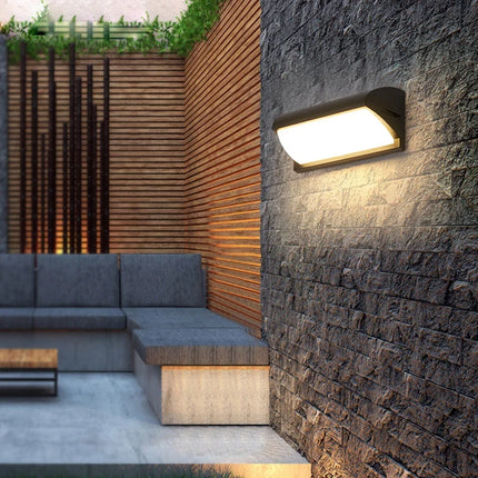 Applique murale LED ronde étanche IP54 pour extérieur et jardin — LZ4T9Q2