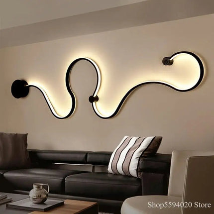 Applique murale LED moderne pour décoration intérieure élégante — LZ4X9M
