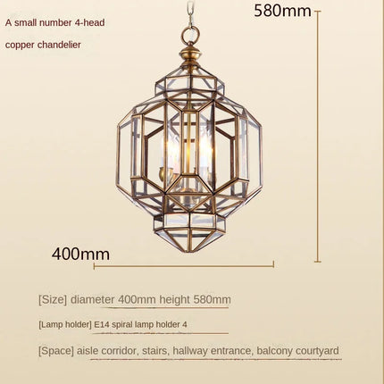 Suspension vintage en verre pour intérieur et extérieur — LZ4X9M