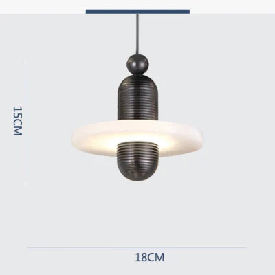 Suspension décorative moderne en marbre pour intérieur — LZ4X9M