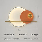 R2 orange petit / Blanc chaud (2700-3500K)