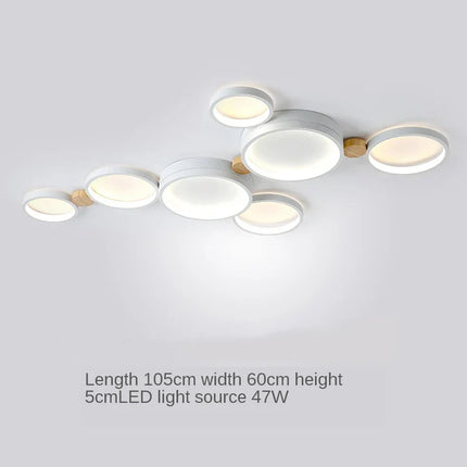 Lustre LED nordique pour salon, café, balcon et vestiaire — LZ4X9T2