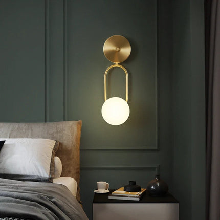Applique murale en cuivre au design moderne pour décoration intérieure — LZ7XQ2