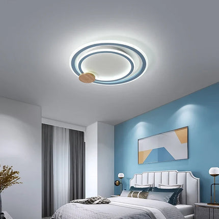 Plafonnier LED design en aluminium pour intérieur élégant — LZ4X9QJ