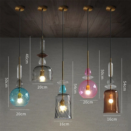 Suspension en verre au design moderne pour décoration intérieure — LZ4X9P