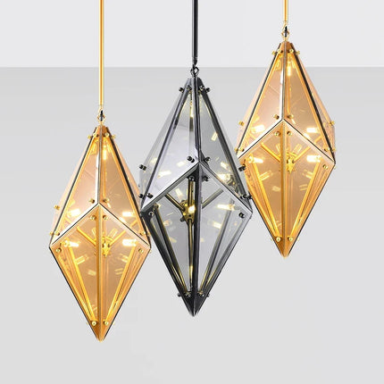 Suspension moderne en verre au design luxueux — LZ4X9T1