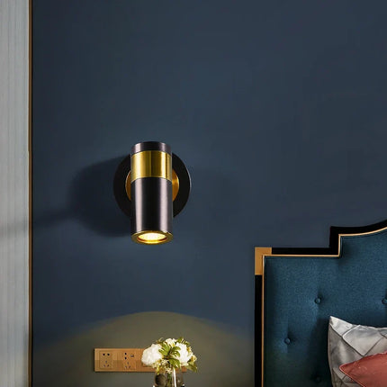 Applique murale LED en métal au design moderne pour intérieur élégant — LZ4X9T