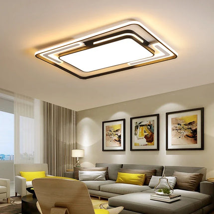 Plafonnier géométrique contemporain pour éclairage intérieur — LZ4X9M