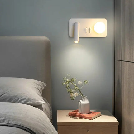 Applique murale LED rotative design pour intérieur décoratif — LZ4XJ9