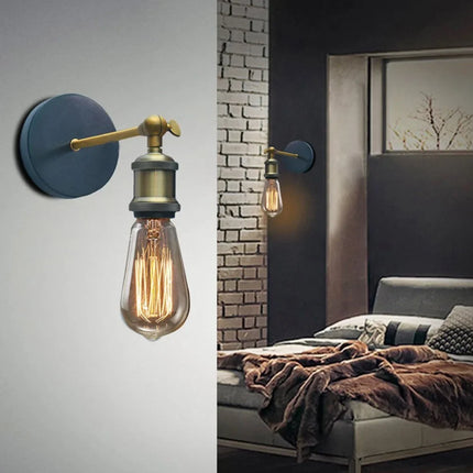 Applique murale rétro à bras unique pour intérieur élégant — LZ4X9T