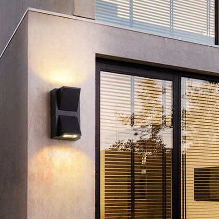 Applique murale double tête étanche en aluminium pour éclairage extérieur — LZ4X9T