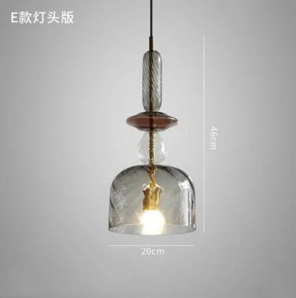 Suspension en verre au design moderne pour décoration intérieure — LZ4X9P