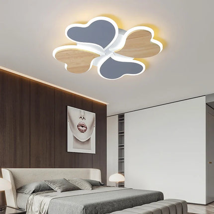Plafonnier LED forme trèfle à quatre feuilles pour éclairage intérieur — LZ4Q9T