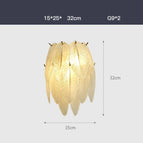 Lampe chaude / Cadre doré / Lumière chaude