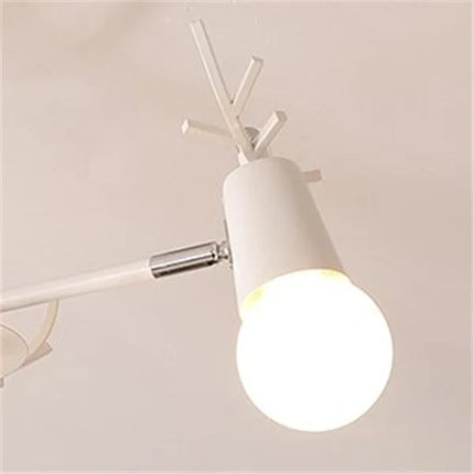 Lustre LED en bois style macaron pour chambre d’enfants — LZ4X9P
