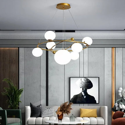 Suspension LED nordique en verre décorative pour intérieur — LZ4T9X