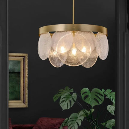 Lustre moderne en verre pour décoration intérieure — LZ4X9M