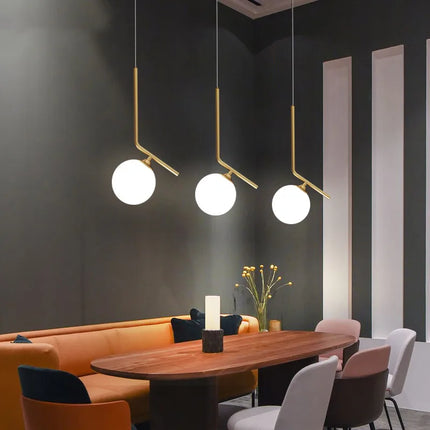 Suspension en verre à bulles au design créatif pour décoration élégante — LZ4X9T