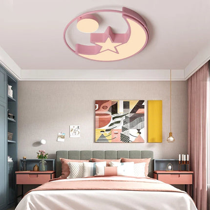 Plafonnier LED décoratif pour chambre et école maternelle — LZ4X9P2