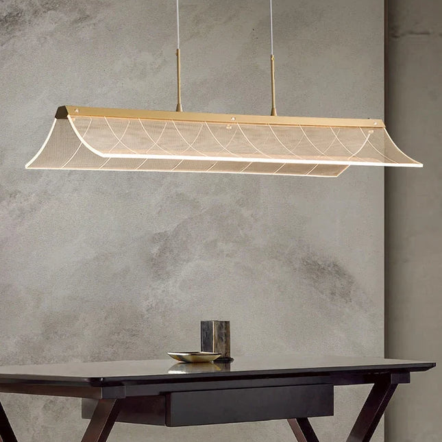 Suspension intérieure moderne en cuivre pour éclairage — LZ4X9T