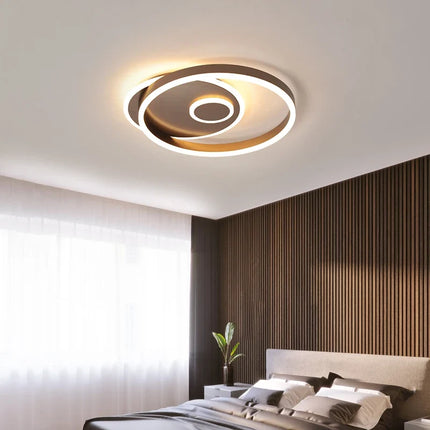 Plafonnier LED ultra fin pour décoration intérieure élégante — LZ7XQ2