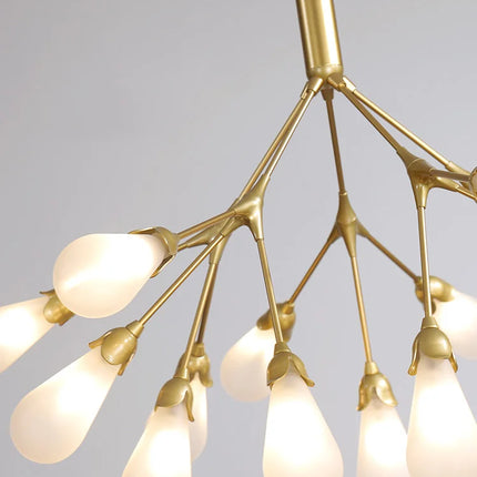 lustre luciole design post-moderne pour intérieur élégant et créatif