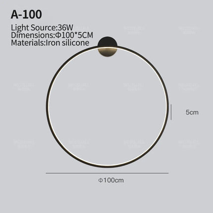 Applique murale minimaliste pour salon — LZ4X9P2
