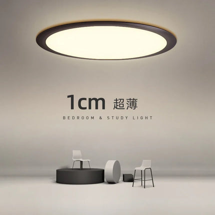 Plafonnier LED ultra-fin au design nordique moderne — LZ4G7XQ