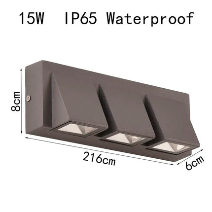 Applique murale LED pour extérieur design moderne — LZ4X9J