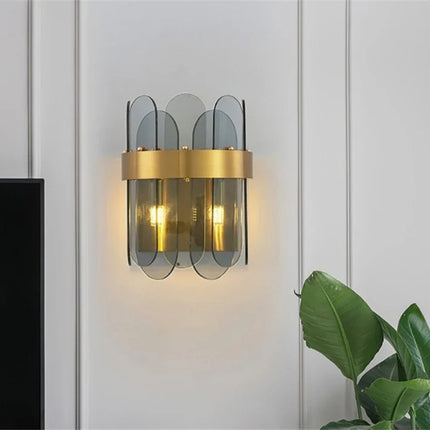 Applique murale LED en verre au design nordique moderne — LZ4X9T2