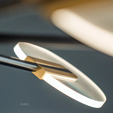 Lustre suspension en acrylique au design nordique élégant — LZ4X9T