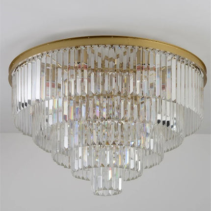 Plafonnier moderne en cristal pour décoration intérieure élégante — LZ4X9T2
