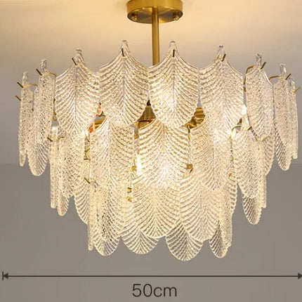 Lustre en verre pour décoration intérieure élégante et moderne — LZ4X9P