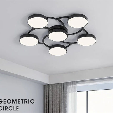 lustre à led interchangeable pour un éclairage intérieur moderne