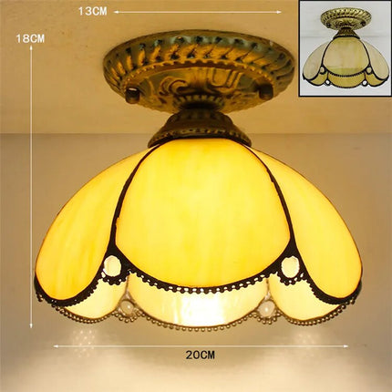 Plafonnier LED moderne en verre avec ampoule 7W E27 — LZ4X9Q2