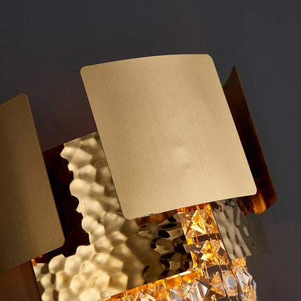 Applique murale LED en cristal pour chevet et salon — LZ4XJ9