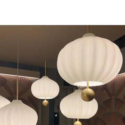 Suspension LED moderne forme sphérique style chinois Shoutao — LZ4X9Q1