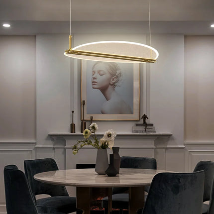 suspension design minimaliste luxe pour intérieur moderne