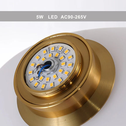 Applique murale LED design nordique forme galet pour chambre et escalier — LZ4X9P2