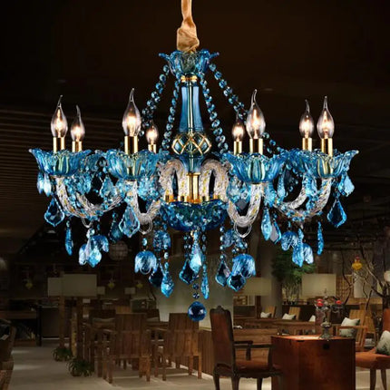 Lustre en cristal pour suspension de restaurant et café — LZ4X9P